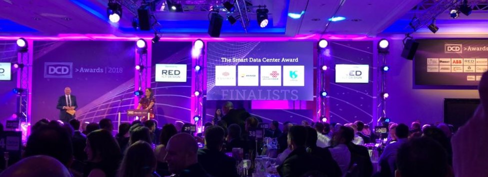DCD Global Awards 2018 Repsol Finalista Categoria Samrt Data Center